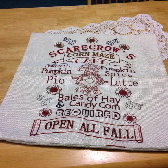 Fall Pillow cover, nwot for Halloween, Autumn Decor, Thanksgiving - Picture 1 of 4